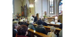 Festgottesdienst zum 50jahrigen Priesterjubiläum von Stadtpfarrer i.R. Geistlichen Rat Ulrich Trzeciok (Foto: Karl-Franz Thiede)